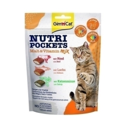 GIMCAT NUTRI POCKETS 150g MALT & WITAMIN MIX
